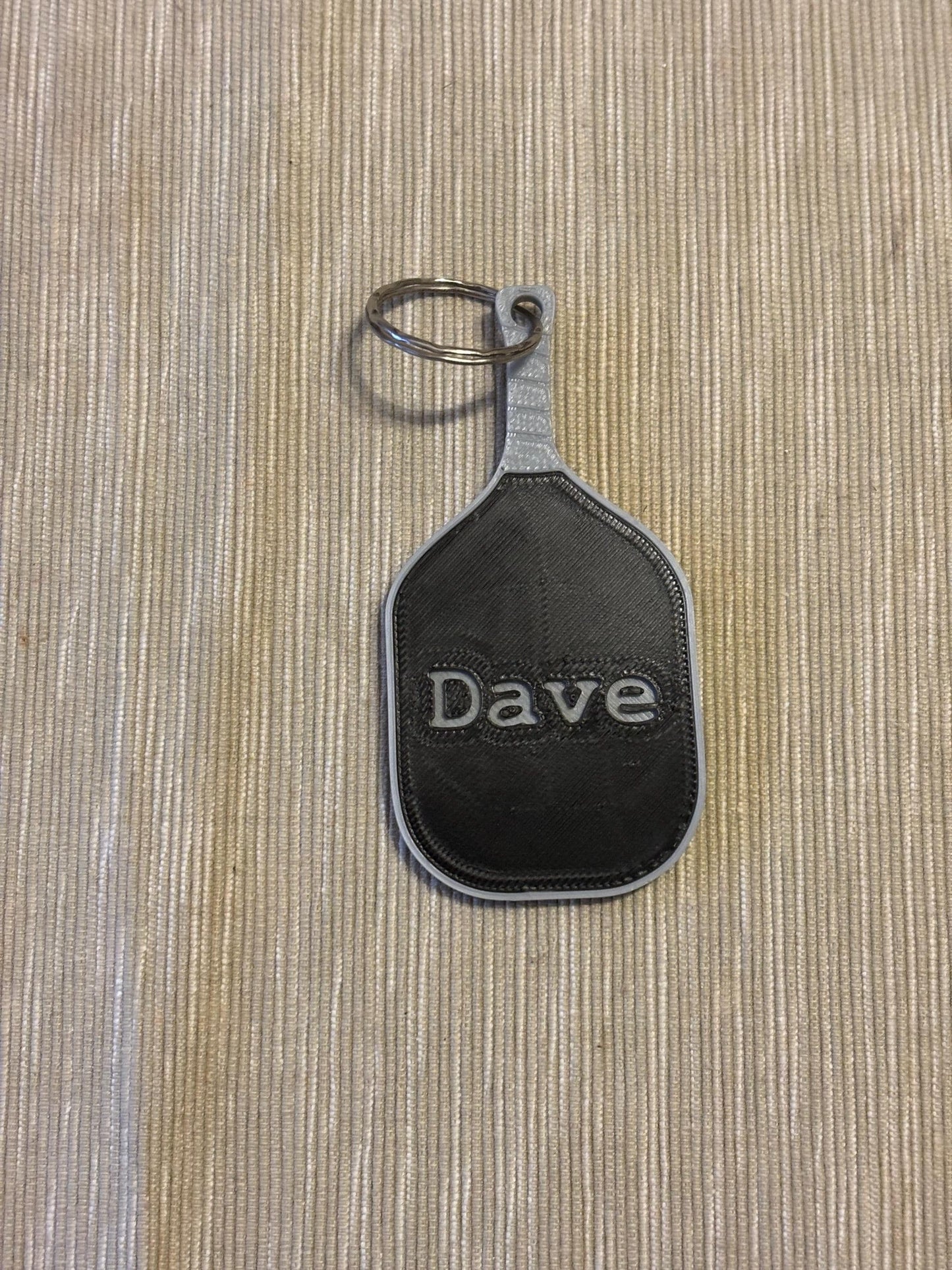 Custom Monogram Personalized Pickleball Bag Tag