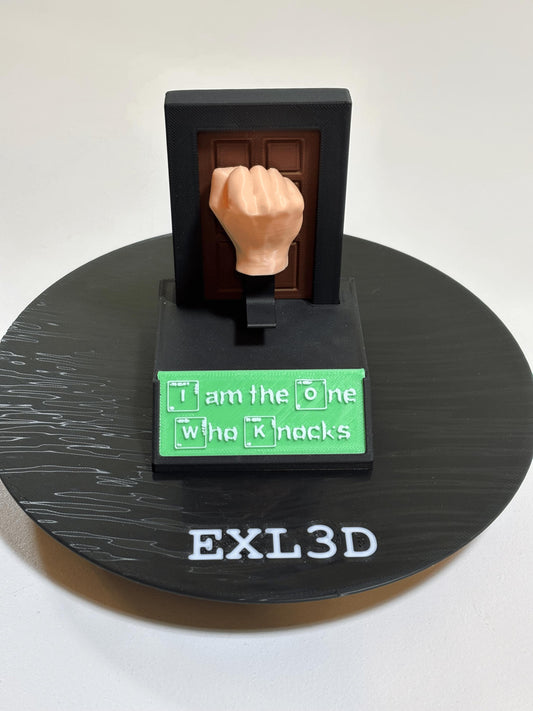 "I Am The One Who Knocks" Kinetic Desk Toy — 3D Printed Fidget